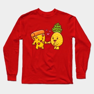 Pineapple Pizza Pals Long Sleeve T-Shirt